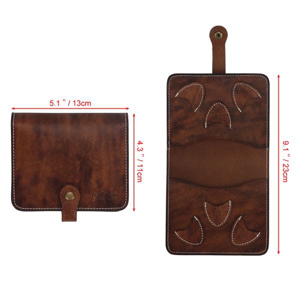 leather guitar pick holder