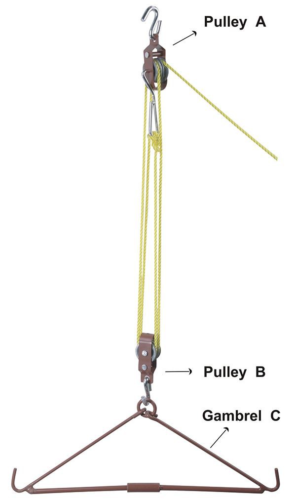 deer hoist set heavy duty