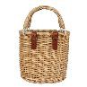 Tourbon Bicycle Wicker Basket Vintage Basket Flower Basket Wicker Gift Basket