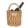 Tourbon Bicycle Wicker Basket Vintage Basket Flower Basket Wicker Gift Basket