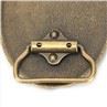 metal free belt buckle