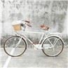 Happy Ride Wicker Bicycle Basket For Dogs And Cats