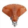 TOURBON Comfortable Leather Bike Bicycle Saddle Seat Cushion Pad for Men Women