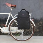 دوچرخه Panniers کوله پشتی کیف لپ تاپ - سیاه و سفید
