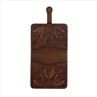 TOURBON Guitar Picks Case Leather Tool Holster Gift Pocket